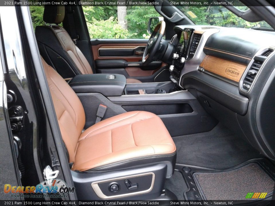 Front Seat of 2021 Ram 1500 Long Horn Crew Cab 4x4 Photo #19