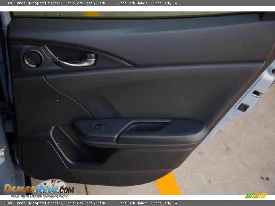 2020 Honda Civic Sport Hatchback Sonic Gray Pearl / Black Photo #31