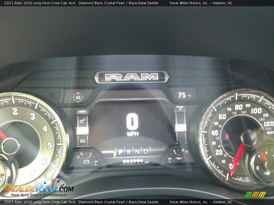 2021 Ram 1500 Long Horn Crew Cab 4x4 Gauges Photo #23