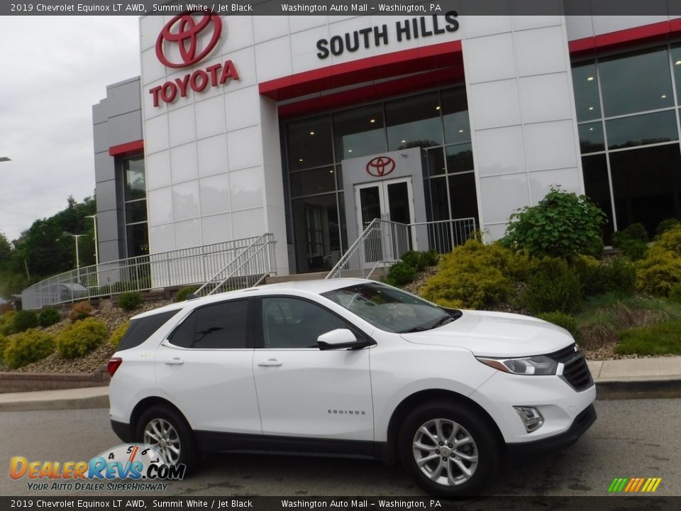 2019 Chevrolet Equinox LT AWD Summit White / Jet Black Photo #2