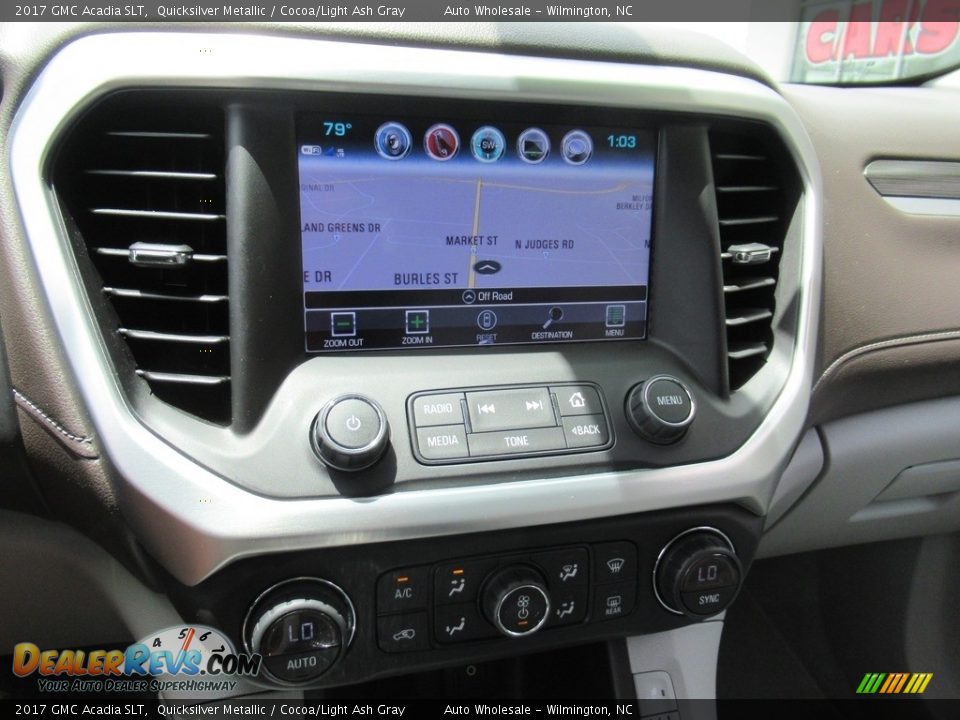 Controls of 2017 GMC Acadia SLT Photo #17