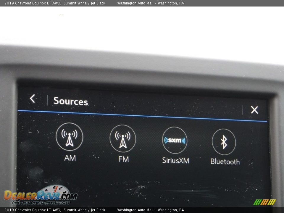2019 Chevrolet Equinox LT AWD Summit White / Jet Black Photo #5