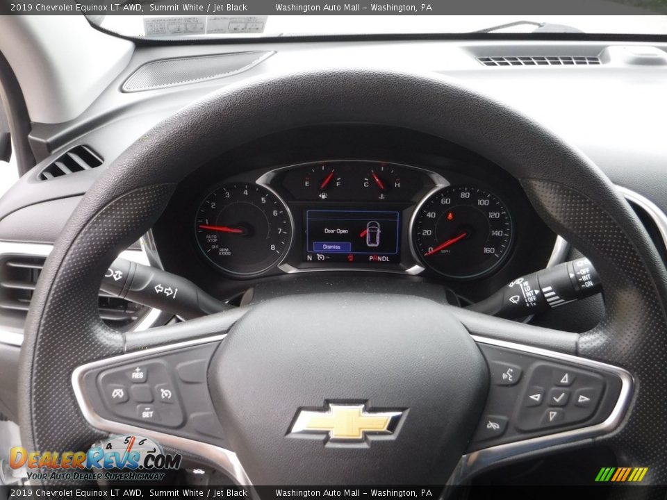 2019 Chevrolet Equinox LT AWD Summit White / Jet Black Photo #9