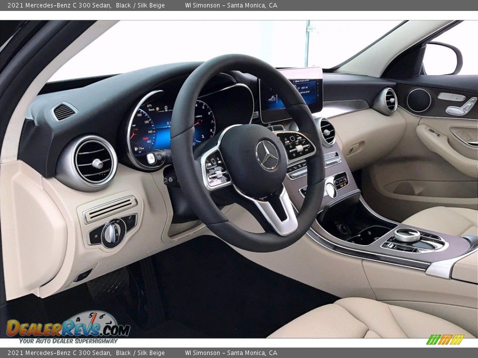 Front Seat of 2021 Mercedes-Benz C 300 Sedan Photo #4