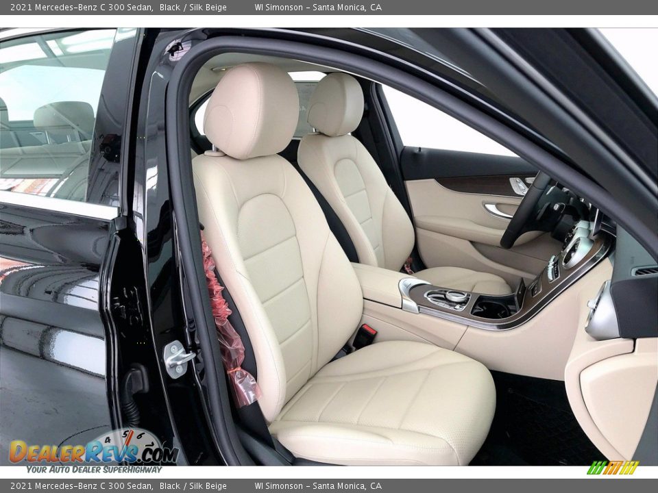 Silk Beige Interior - 2021 Mercedes-Benz C 300 Sedan Photo #5