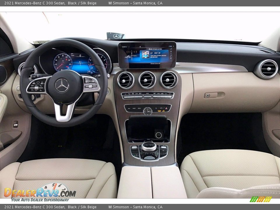 Dashboard of 2021 Mercedes-Benz C 300 Sedan Photo #6