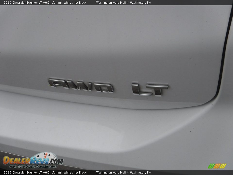 2019 Chevrolet Equinox LT AWD Summit White / Jet Black Photo #17