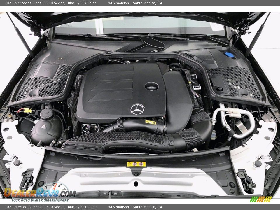 2021 Mercedes-Benz C 300 Sedan 2.0 Liter Turbocharged DOHC 16-Valve VVT 4 Cylinder Engine Photo #9