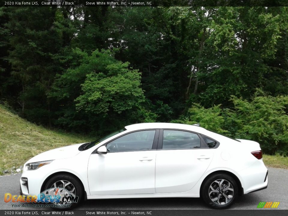 Clear White 2020 Kia Forte LXS Photo #1