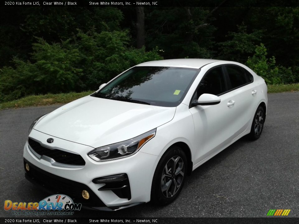 2020 Kia Forte LXS Clear White / Black Photo #3