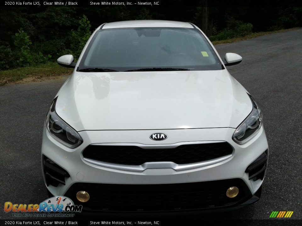 2020 Kia Forte LXS Clear White / Black Photo #4