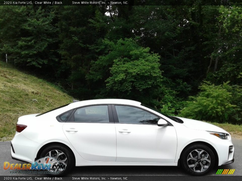 2020 Kia Forte LXS Clear White / Black Photo #6