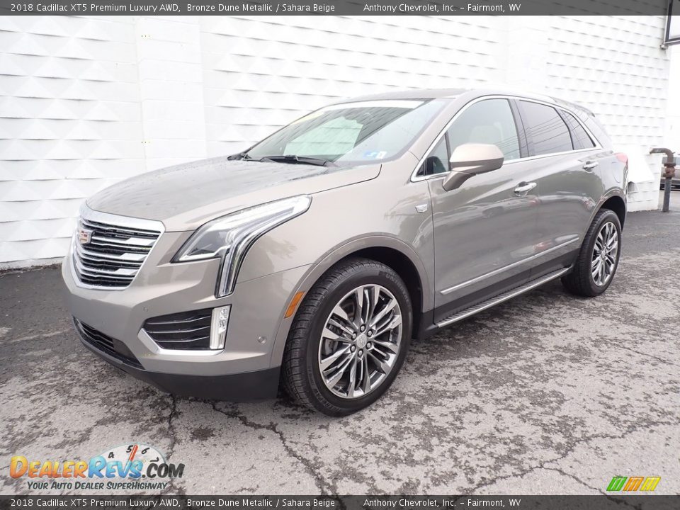 2018 Cadillac XT5 Premium Luxury AWD Bronze Dune Metallic / Sahara Beige Photo #3