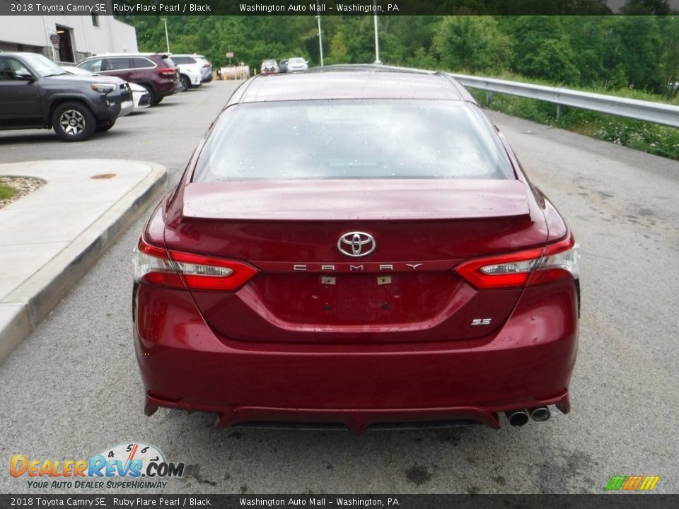 2018 Toyota Camry SE Ruby Flare Pearl / Black Photo #15