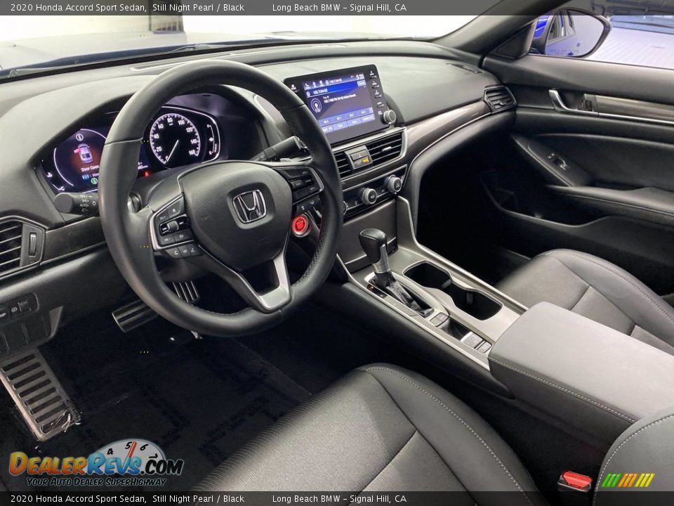 2020 Honda Accord Sport Sedan Still Night Pearl / Black Photo #16