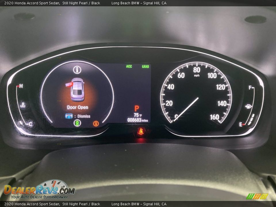 2020 Honda Accord Sport Sedan Still Night Pearl / Black Photo #21