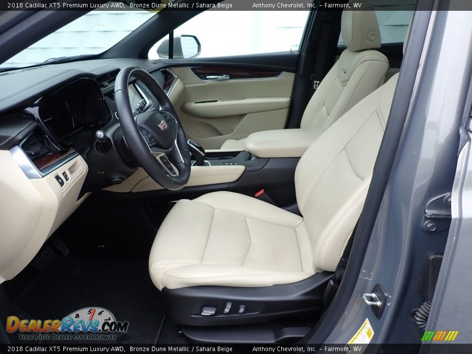 2018 Cadillac XT5 Premium Luxury AWD Bronze Dune Metallic / Sahara Beige Photo #12