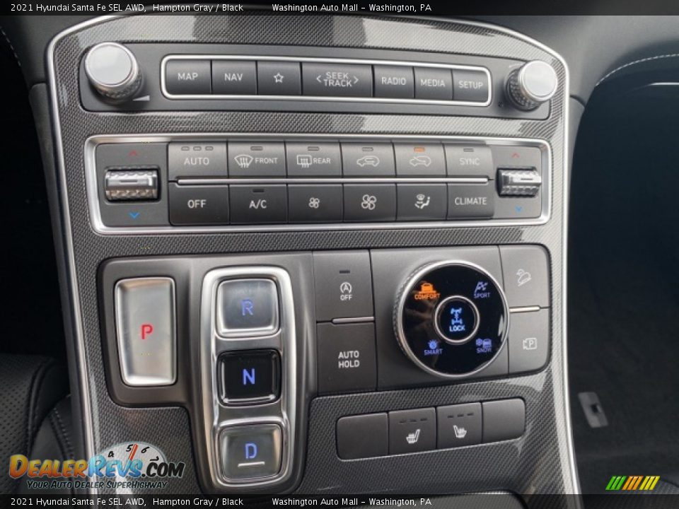 2021 Hyundai Santa Fe SEL AWD Hampton Gray / Black Photo #16