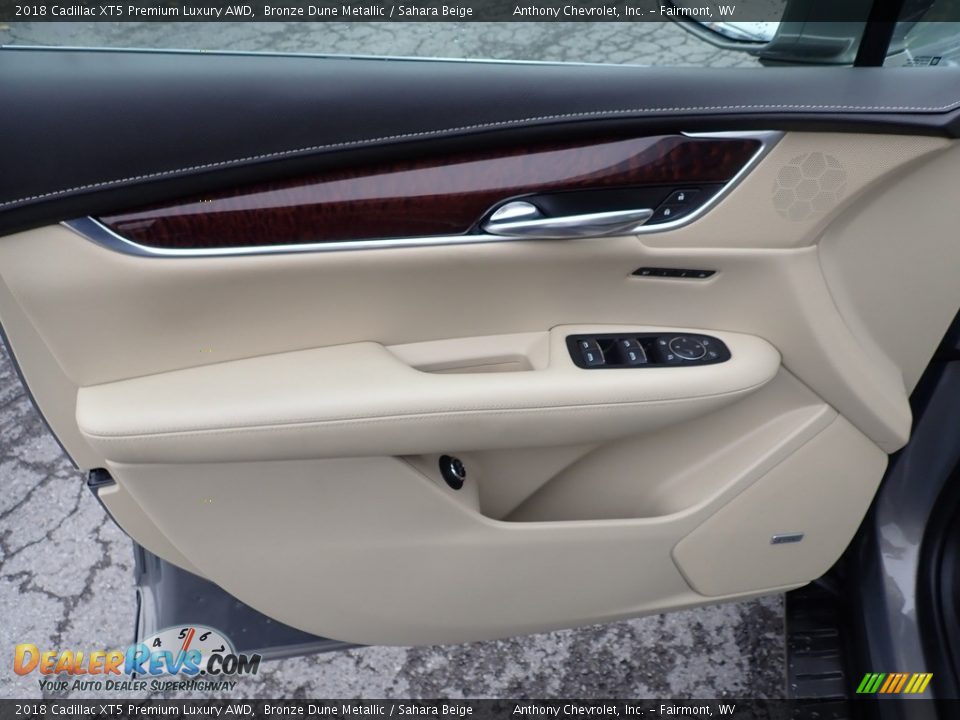 2018 Cadillac XT5 Premium Luxury AWD Bronze Dune Metallic / Sahara Beige Photo #13