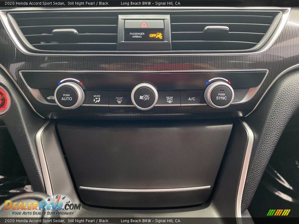 2020 Honda Accord Sport Sedan Still Night Pearl / Black Photo #25