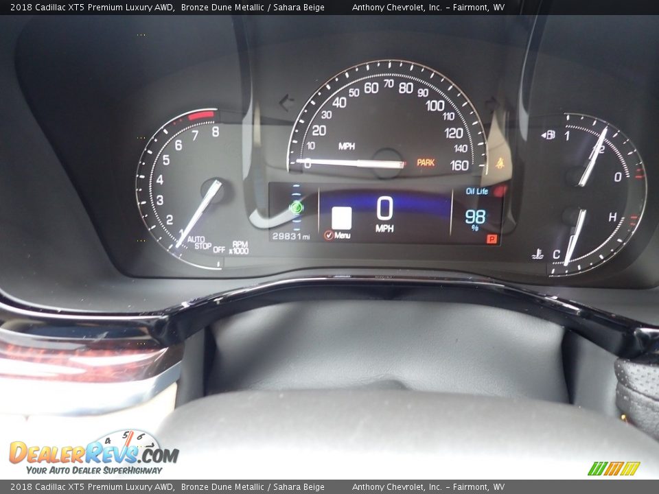 2018 Cadillac XT5 Premium Luxury AWD Bronze Dune Metallic / Sahara Beige Photo #17