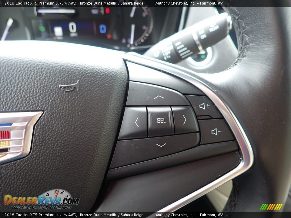2018 Cadillac XT5 Premium Luxury AWD Bronze Dune Metallic / Sahara Beige Photo #19