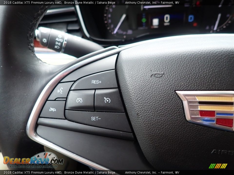 2018 Cadillac XT5 Premium Luxury AWD Bronze Dune Metallic / Sahara Beige Photo #20