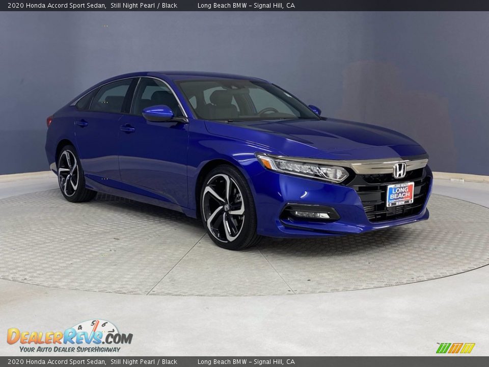 2020 Honda Accord Sport Sedan Still Night Pearl / Black Photo #35