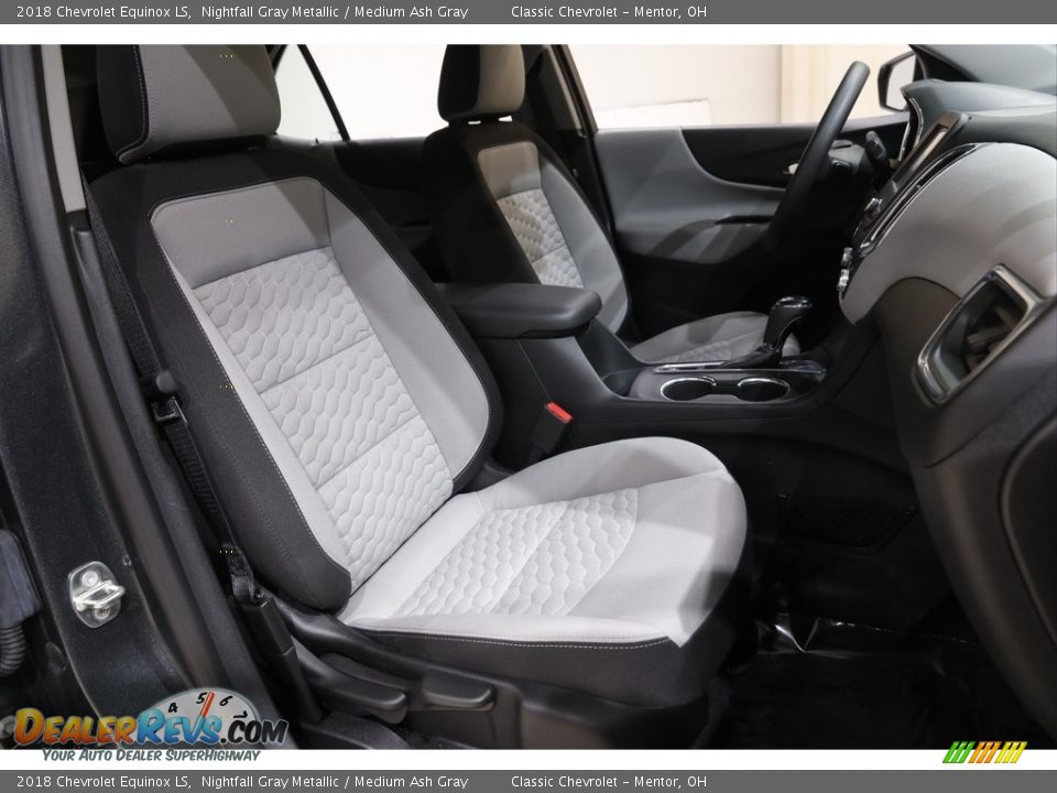 2018 Chevrolet Equinox LS Nightfall Gray Metallic / Medium Ash Gray Photo #13