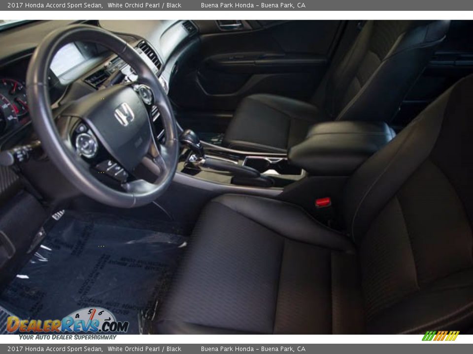 2017 Honda Accord Sport Sedan White Orchid Pearl / Black Photo #3