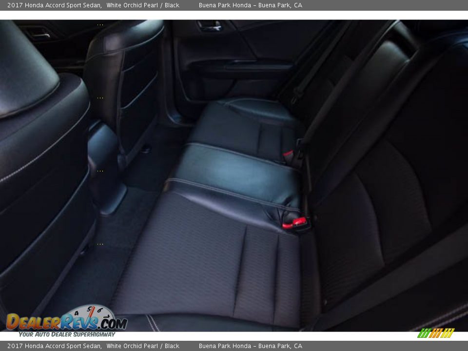2017 Honda Accord Sport Sedan White Orchid Pearl / Black Photo #4