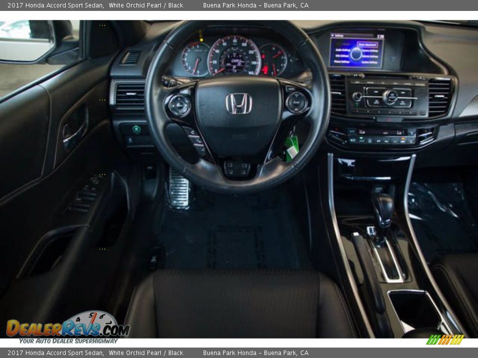 2017 Honda Accord Sport Sedan White Orchid Pearl / Black Photo #5