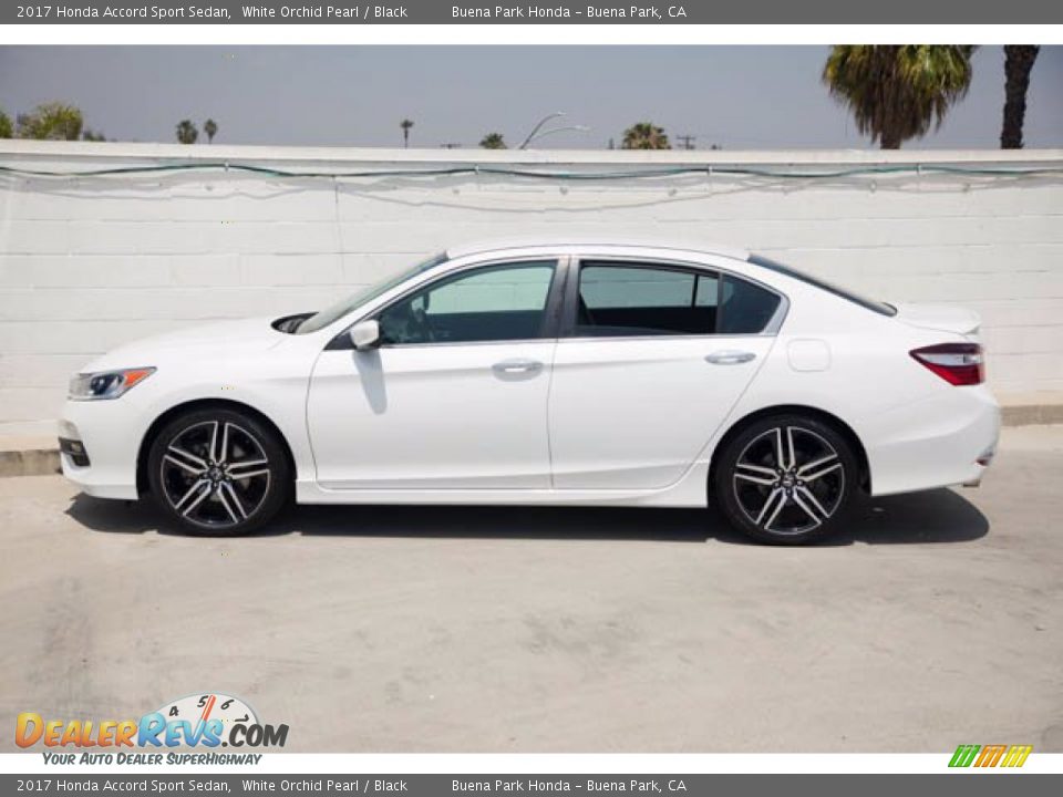 2017 Honda Accord Sport Sedan White Orchid Pearl / Black Photo #8