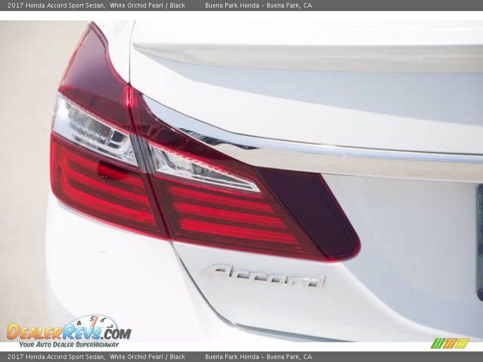 2017 Honda Accord Sport Sedan White Orchid Pearl / Black Photo #10