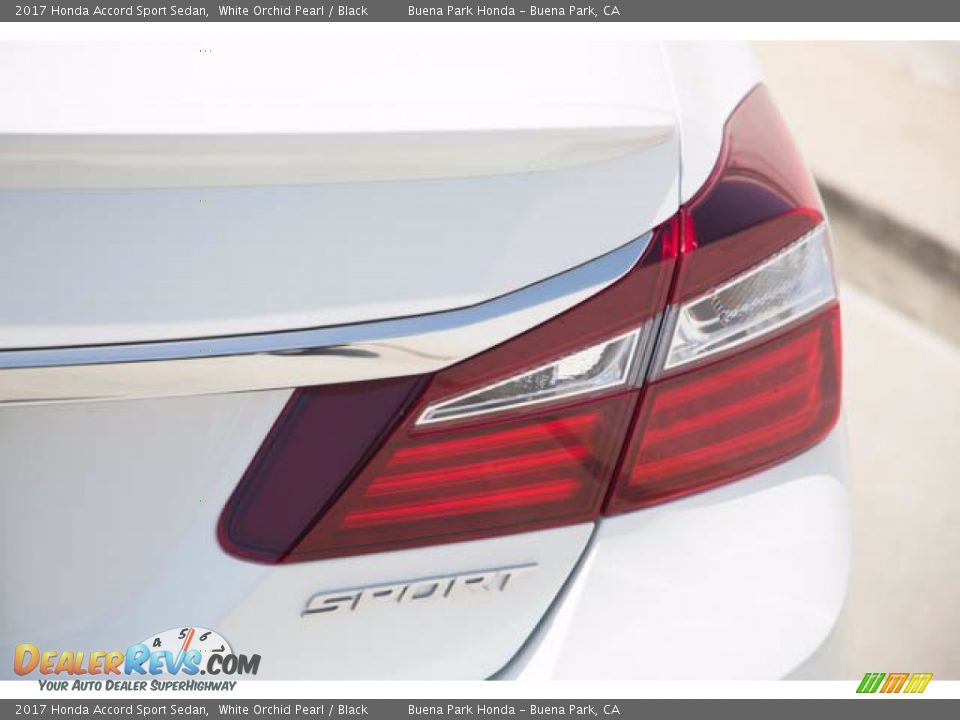 2017 Honda Accord Sport Sedan White Orchid Pearl / Black Photo #11