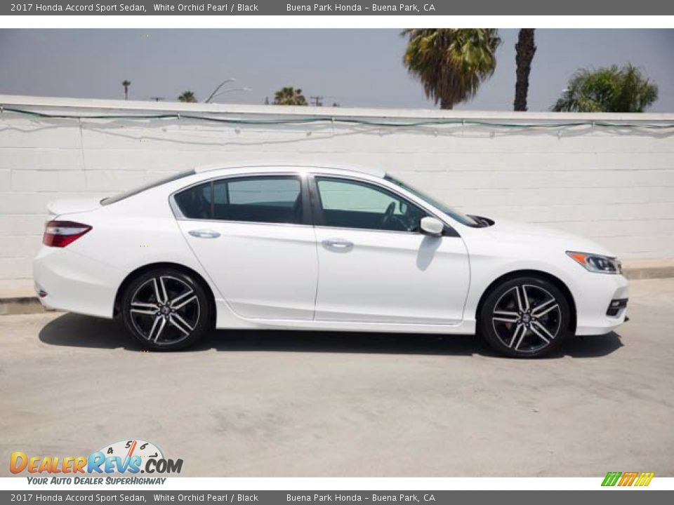 2017 Honda Accord Sport Sedan White Orchid Pearl / Black Photo #12