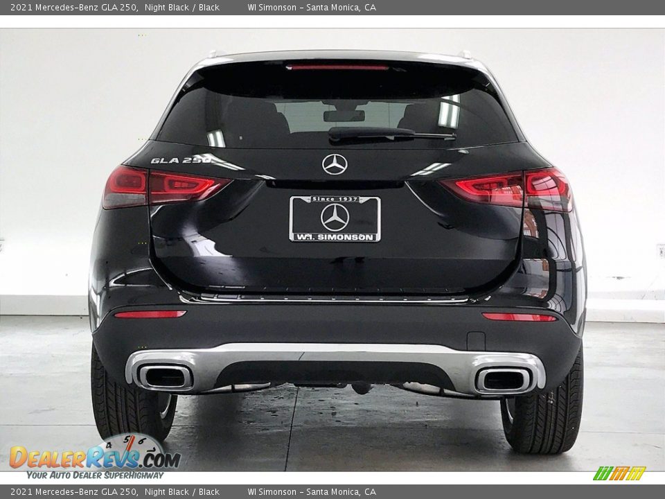 2021 Mercedes-Benz GLA 250 Night Black / Black Photo #3