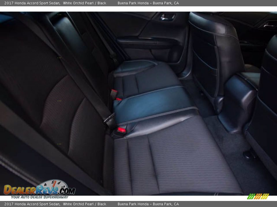 2017 Honda Accord Sport Sedan White Orchid Pearl / Black Photo #17