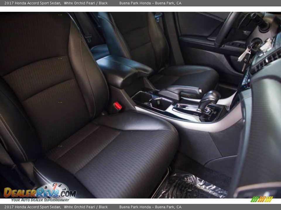 2017 Honda Accord Sport Sedan White Orchid Pearl / Black Photo #20