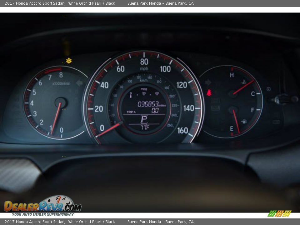 2017 Honda Accord Sport Sedan White Orchid Pearl / Black Photo #23