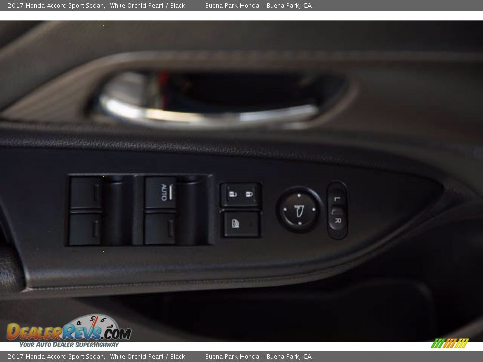 2017 Honda Accord Sport Sedan White Orchid Pearl / Black Photo #25