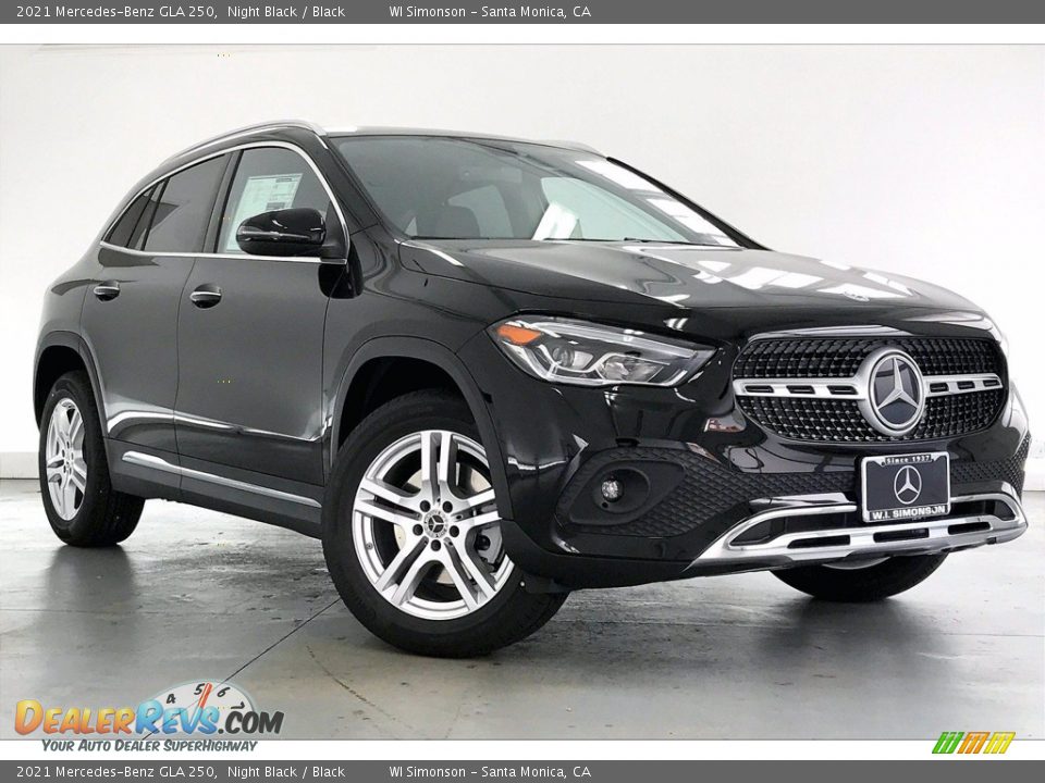 2021 Mercedes-Benz GLA 250 Night Black / Black Photo #12