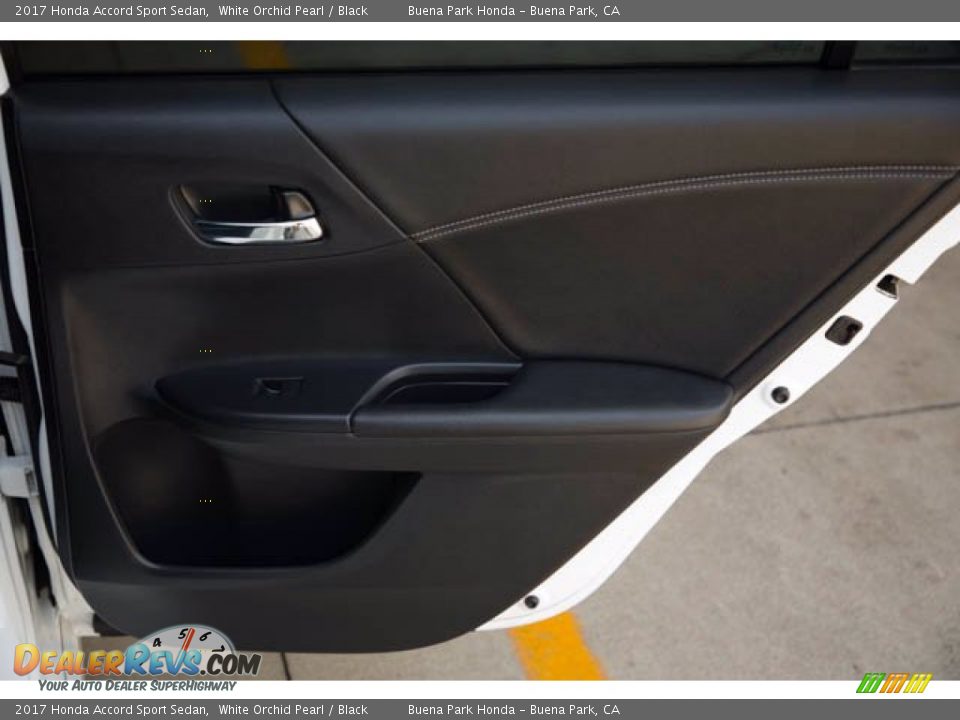 2017 Honda Accord Sport Sedan White Orchid Pearl / Black Photo #27