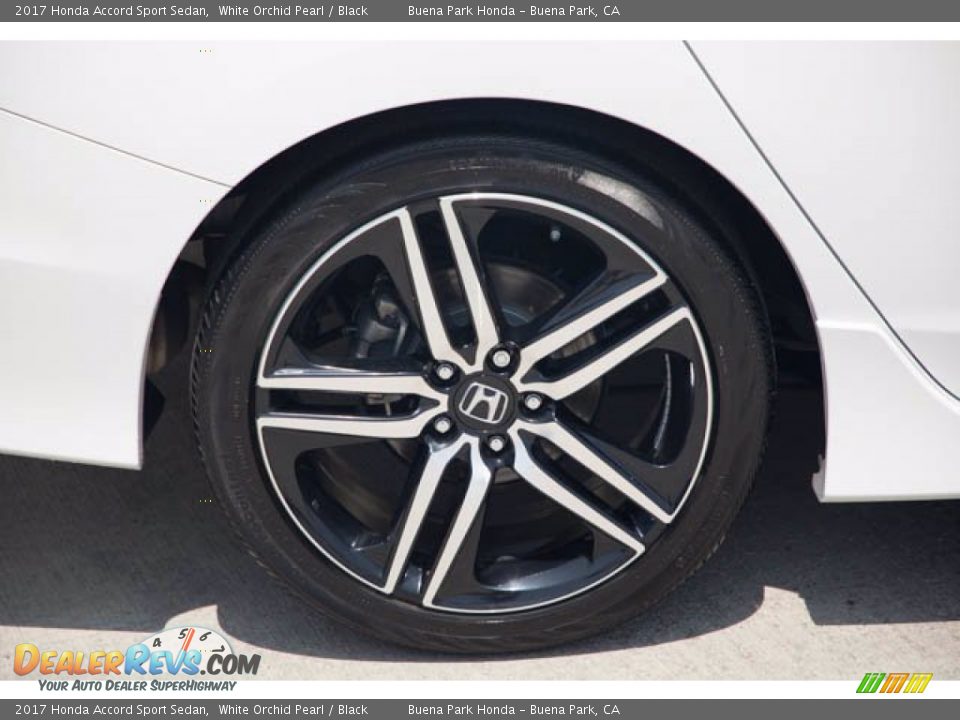 2017 Honda Accord Sport Sedan White Orchid Pearl / Black Photo #30