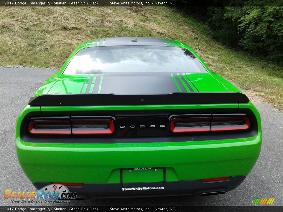 2017 Dodge Challenger R/T Shaker Green Go / Black Photo #8