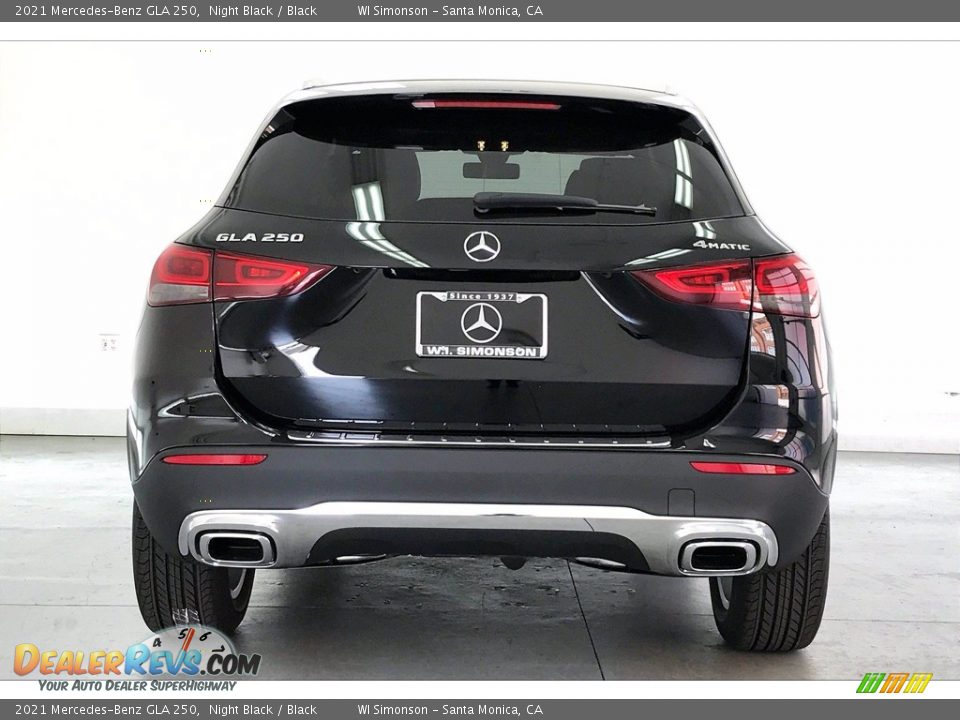 2021 Mercedes-Benz GLA 250 Night Black / Black Photo #3