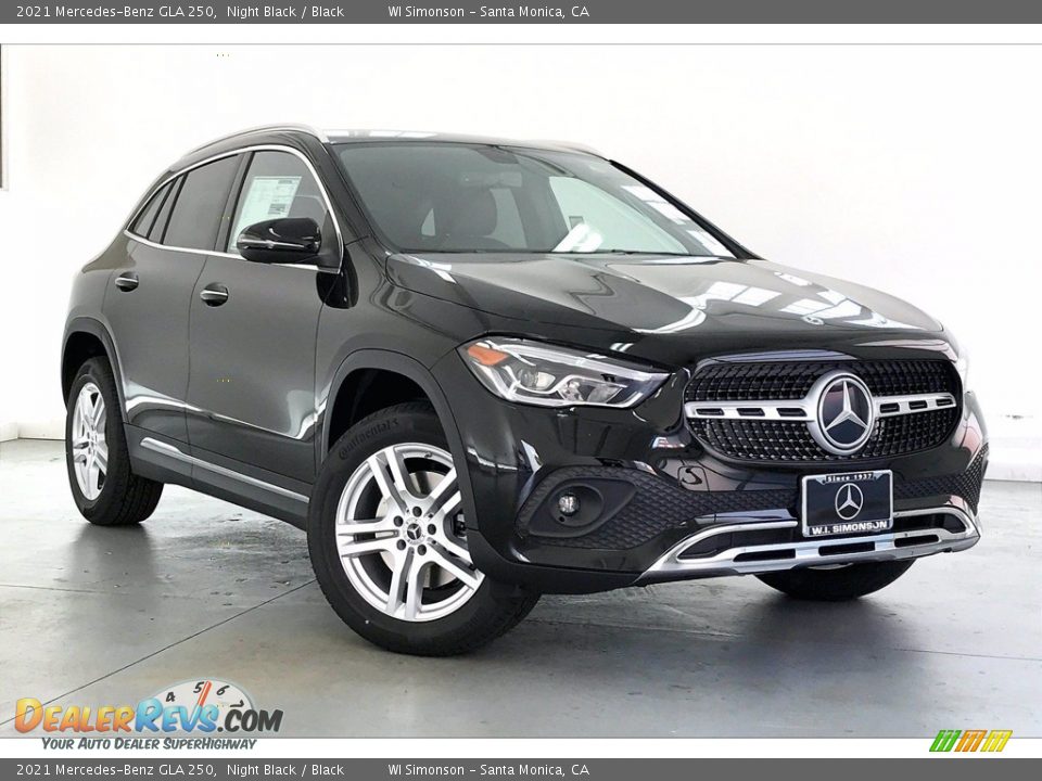 2021 Mercedes-Benz GLA 250 Night Black / Black Photo #11