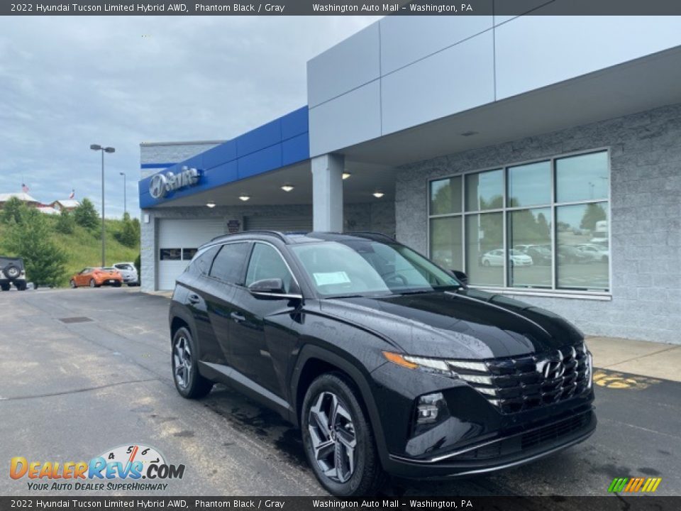 2022 Hyundai Tucson Limited Hybrid AWD Phantom Black / Gray Photo #1