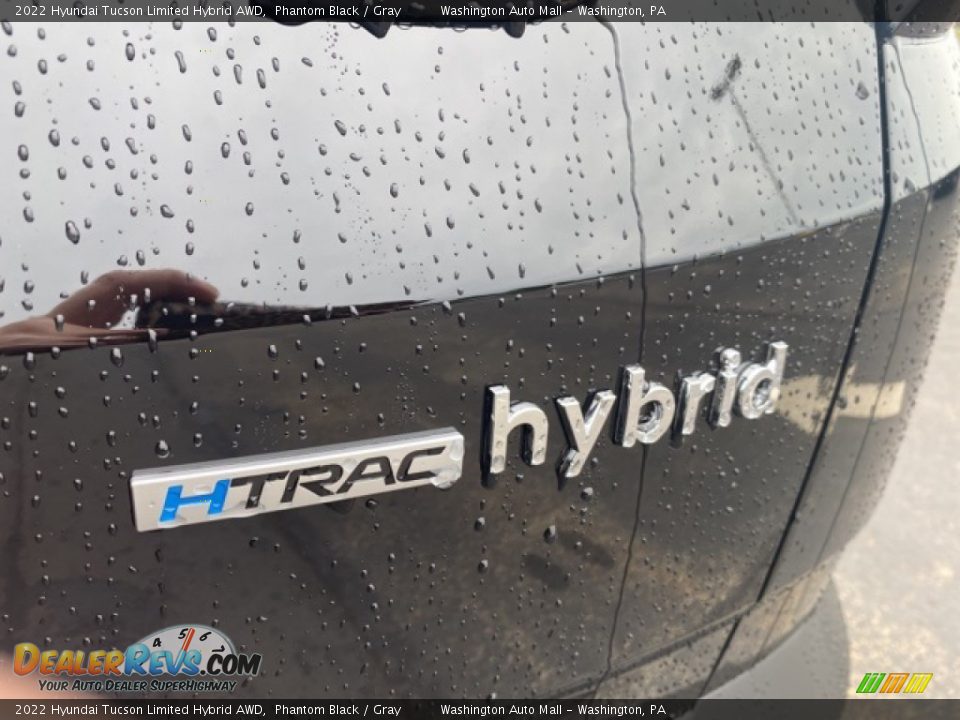 2022 Hyundai Tucson Limited Hybrid AWD Phantom Black / Gray Photo #4