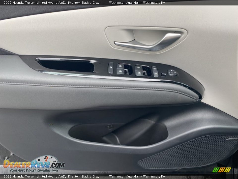 2022 Hyundai Tucson Limited Hybrid AWD Phantom Black / Gray Photo #9